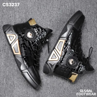Thick Soles Leather Men's  Casual Trendy Shoes
